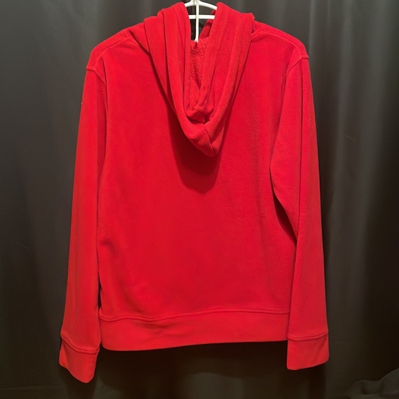 Mickey Mouse vintage 80s Red hoodie Sherpa - Picture 2 of 5